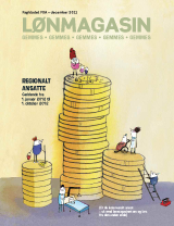 Lønmagasin for ansatte i regioner pr. 1. januar 2012